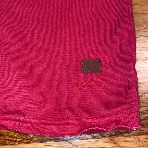 ‘I AM LOVE’ red hoodie - Picture 5 of 7